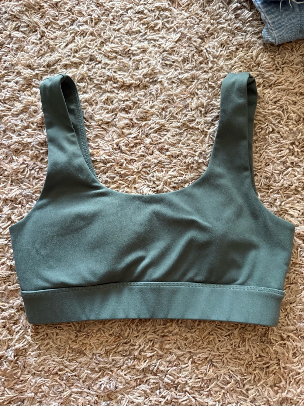 P'tula Wide-Strap Wireless Bralette in Sage